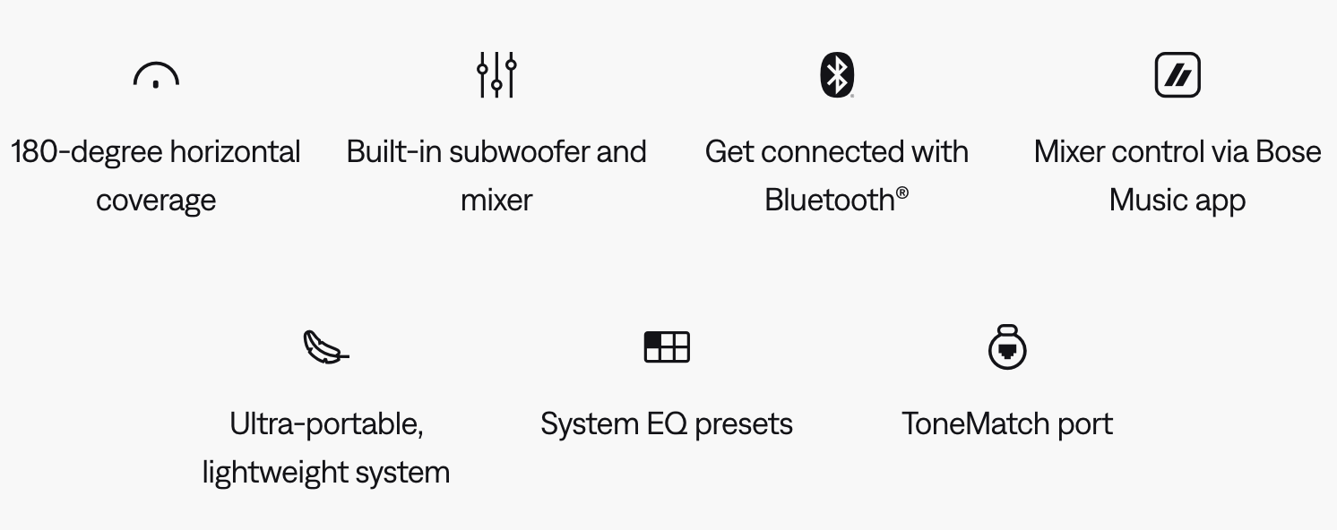 Bose L1 Pro8 Portable Line Array System